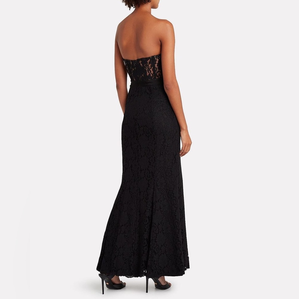 FAME & PARTNERS Mariposa Strapless Mesh-Net Dress - Picture 2 of 8